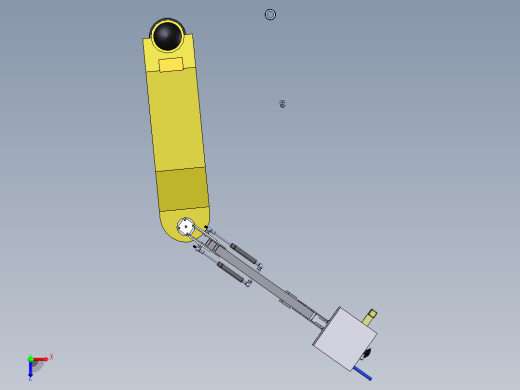 攻丝机折叠臂俯视缩略图