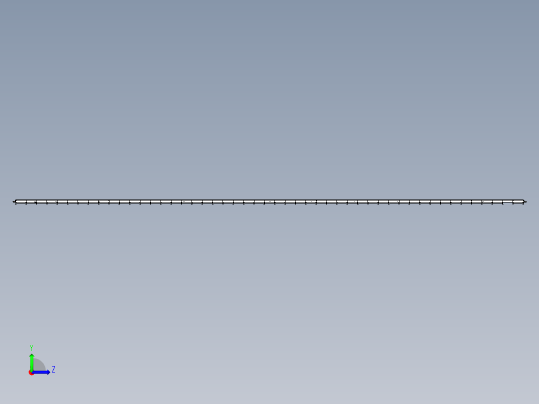 长距离感应光栅尺模组设计左视图