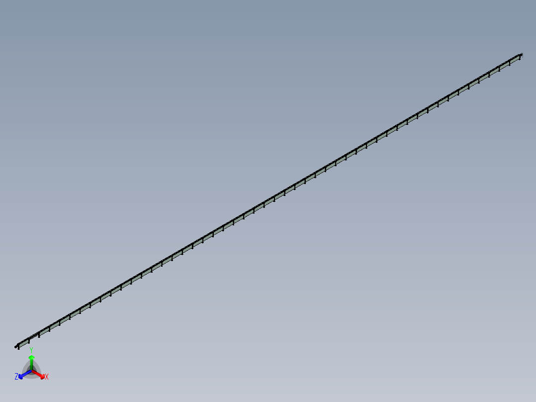 长距离感应光栅尺模组设计正等轴测图