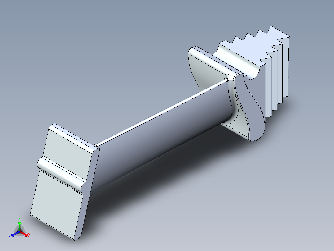 涡轮(5)正等轴测图