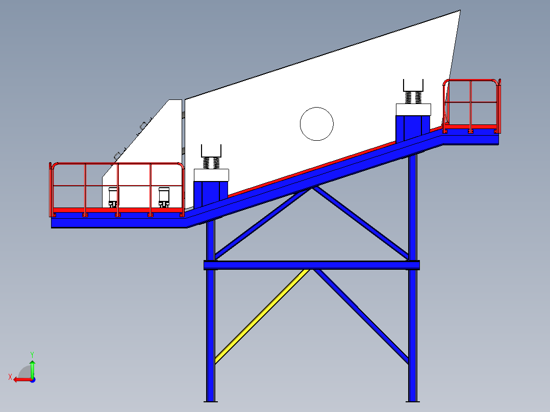 B3003867-振动筛后视图