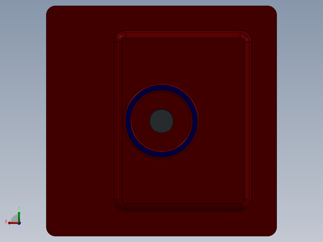 蜗轮蜗杆(10)后视图