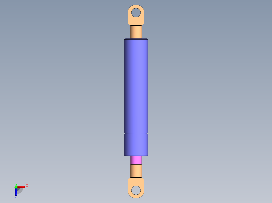 I400气弹簧俯视图