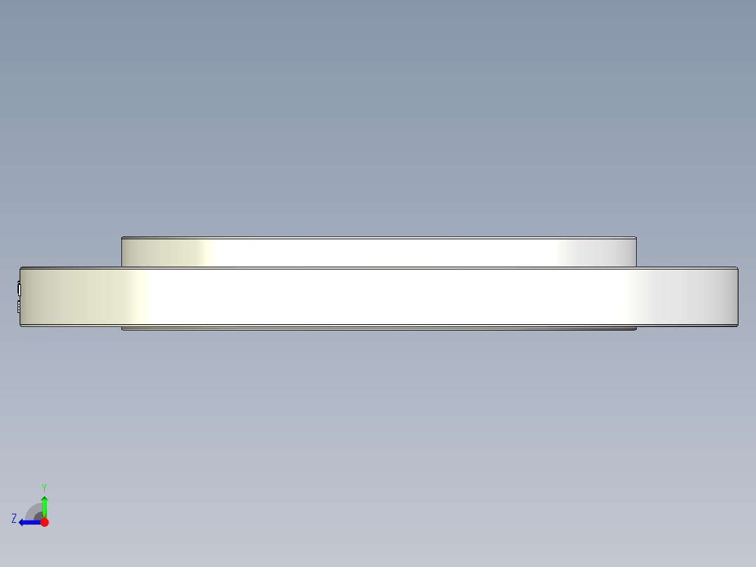 法兰ASTM B 16.5右视图