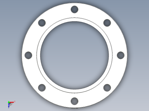 法兰ASTM B 16.5俯视缩略图