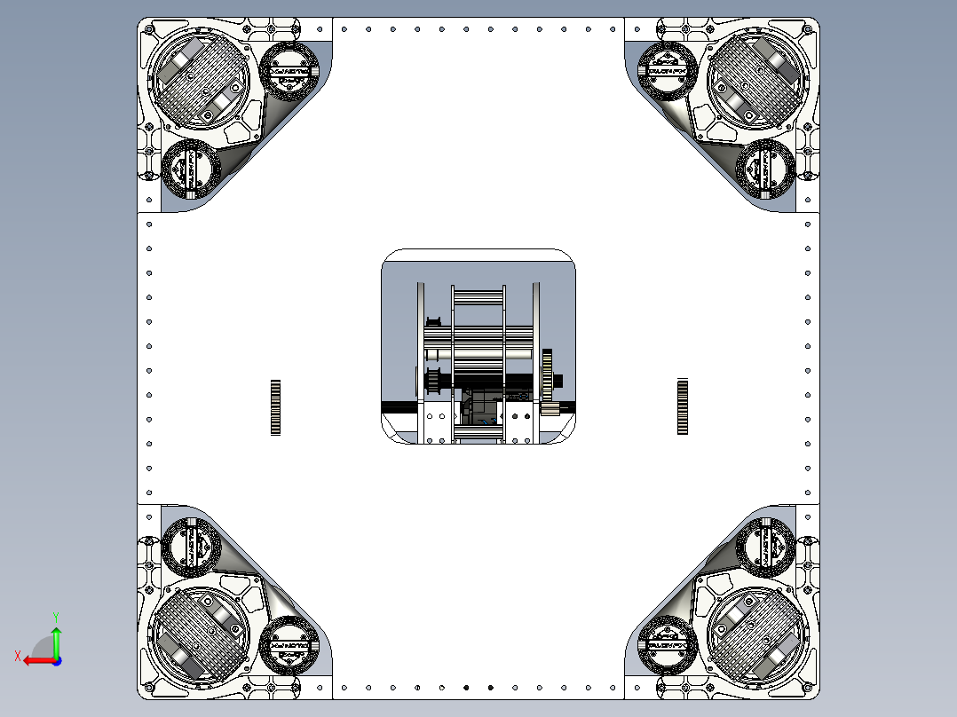 FRC Reefscape 机器人后视图