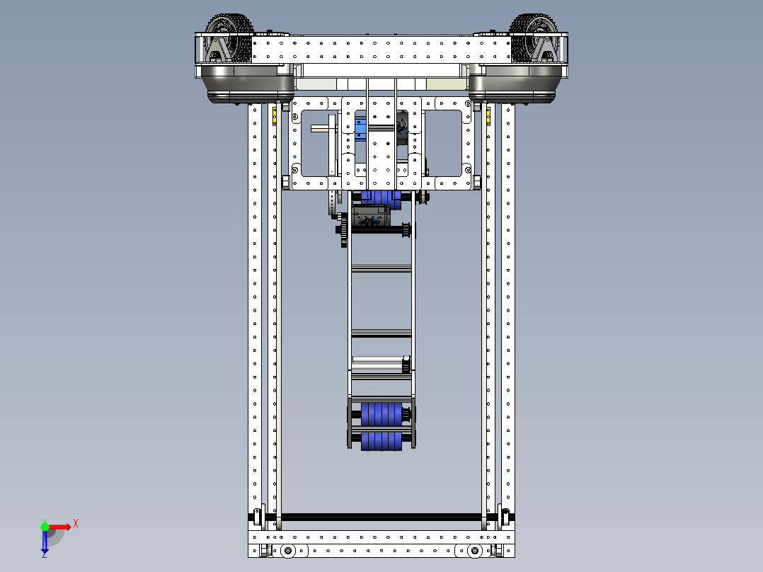 FRC Reefscape 机器人俯视图