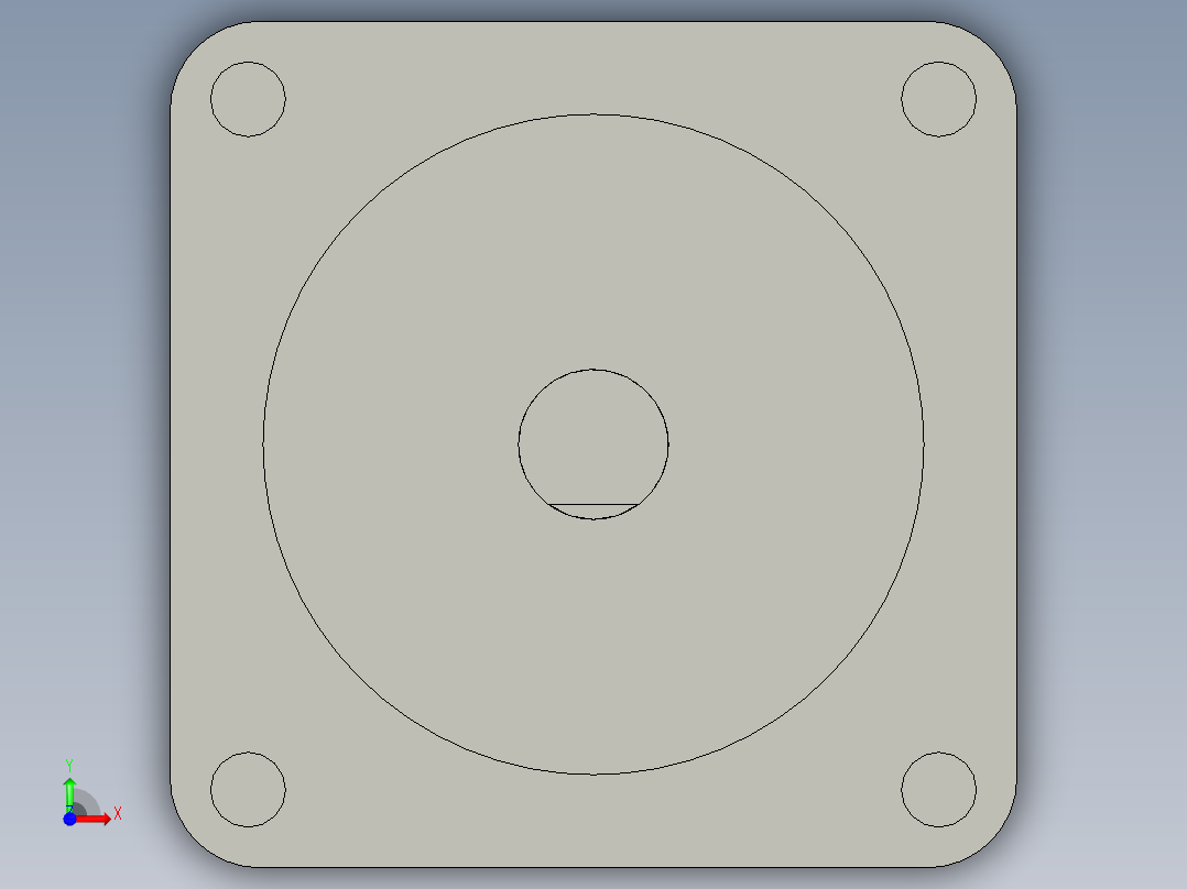 28CM013-雷赛步进Z001前视图