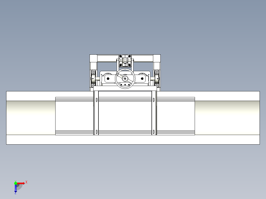 翻转式灯箱俯视图
