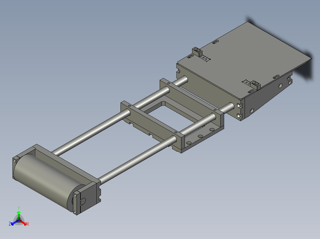 半自动标签贴标生产线设计-剥标组件-V1