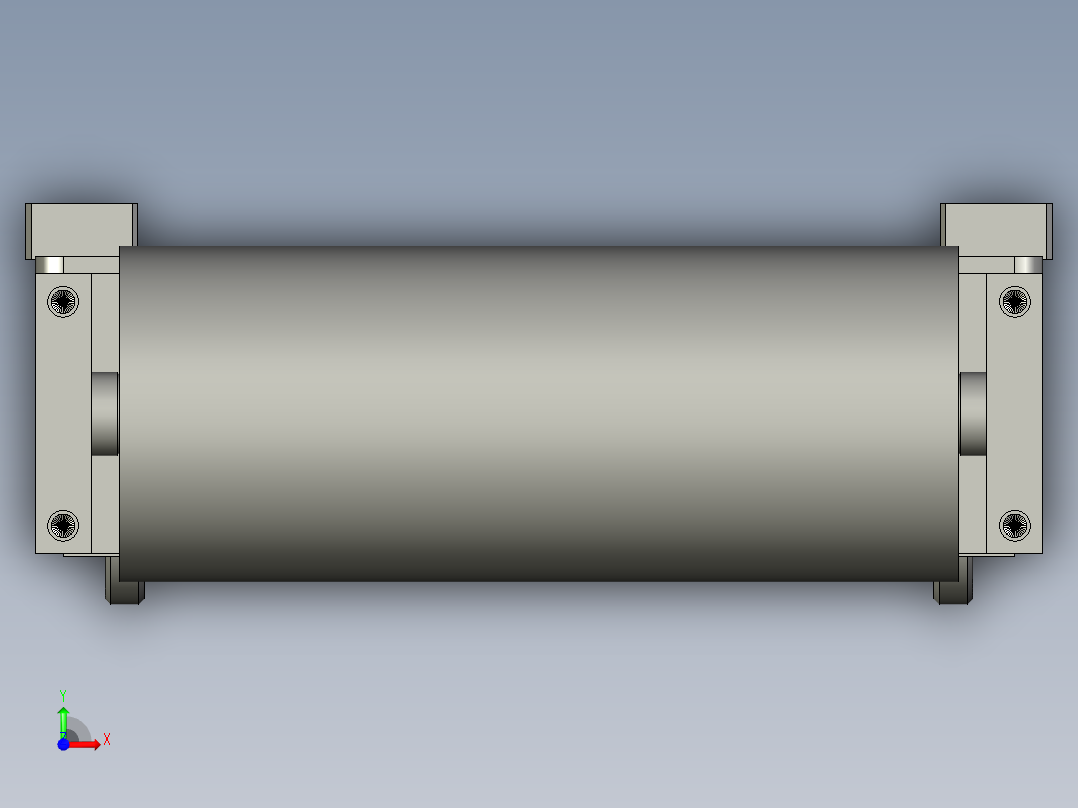 半自动标签贴标生产线设计-剥标组件-V1前视图
