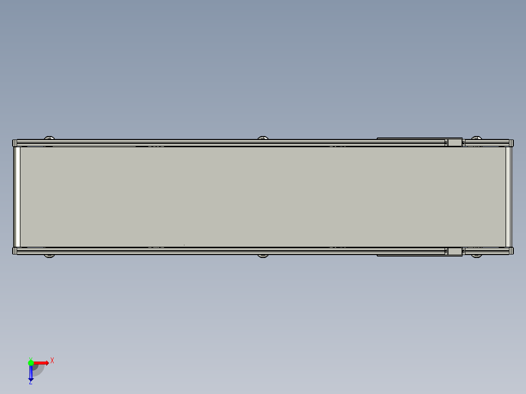 单层的皮带线俯视图