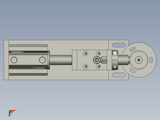 CCD气密检测机构俯视缩略图