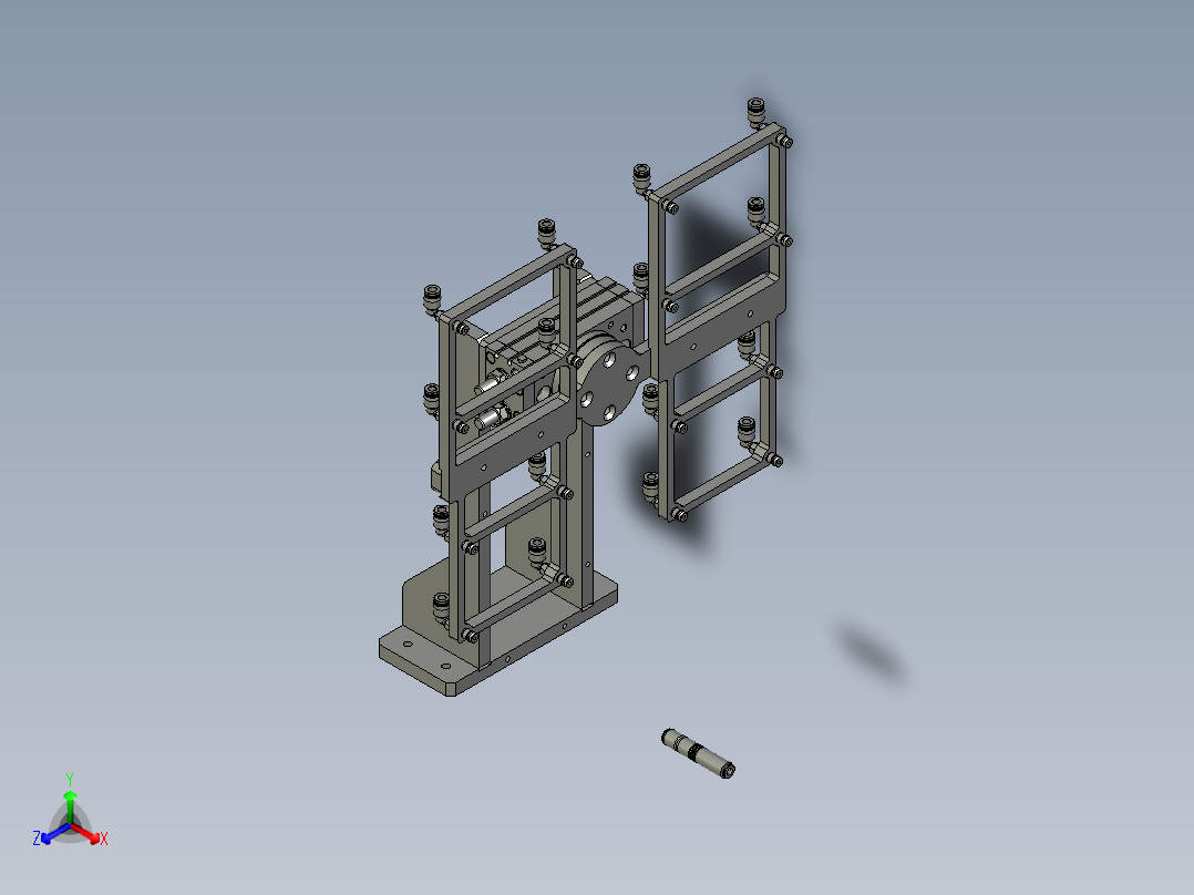 0925-02旋转机构主视图