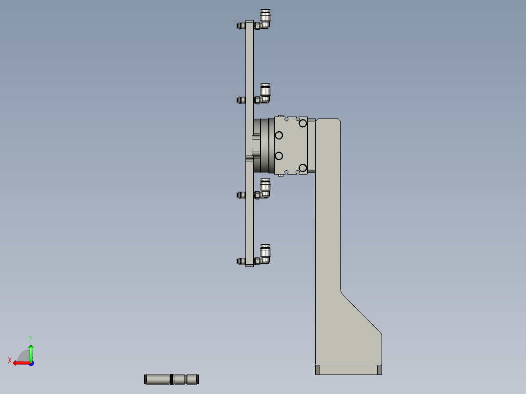 0925-02旋转机构后视图