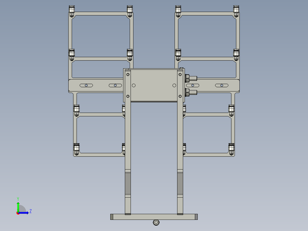 0925-02旋转机构左视图