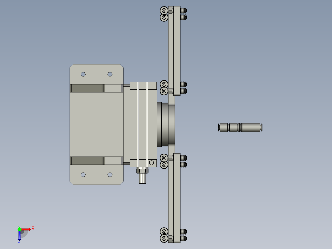 0925-02旋转机构俯视图