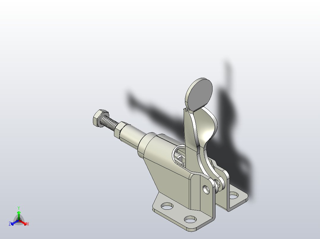 快速夹钳HS-36006M.IGS主视图