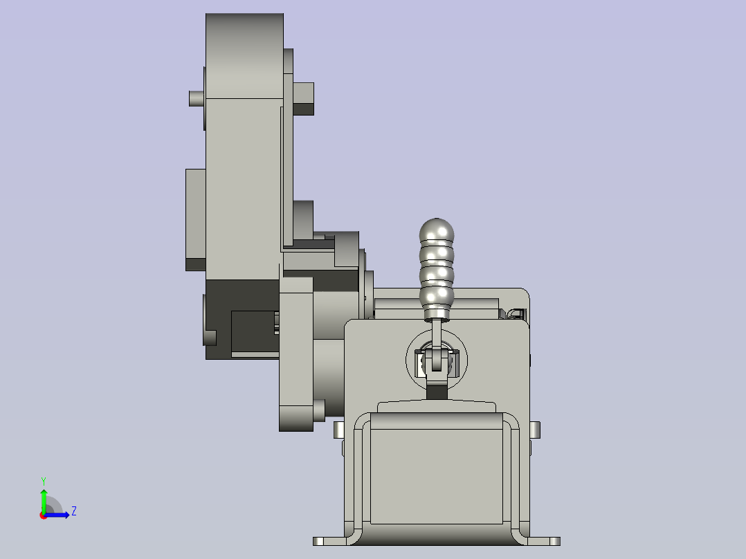 直流电机夹具(20220807)左视图