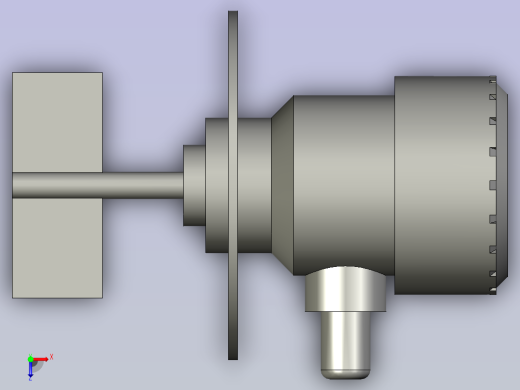 料位计-思派SR2标准法兰型俯视缩略图