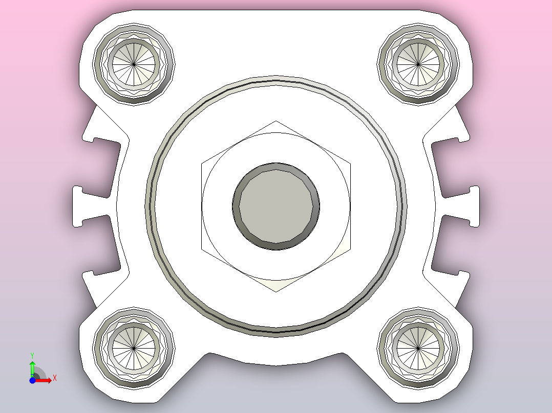 FESTO气缸DSBC-32-150-D3-PPSA-N3---_0_前视图