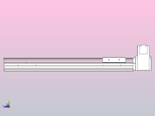 MTB10标准皮带滑台[MTB10-400-RU-P10-C3]右视缩略图