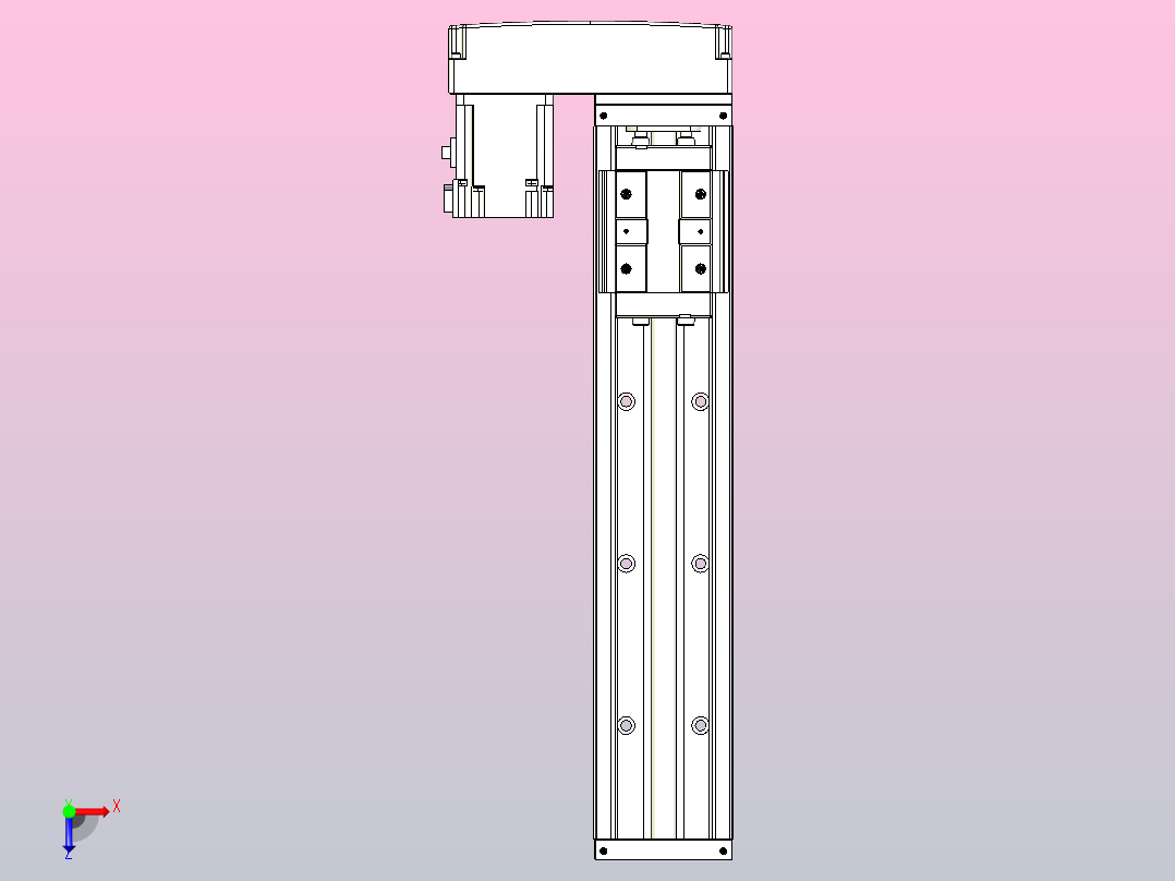 钢基模组TPA-KSR-8610C-440A1-ML-H0俯视图