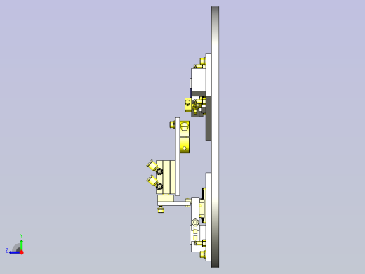 一种工件维持机构右视缩略图