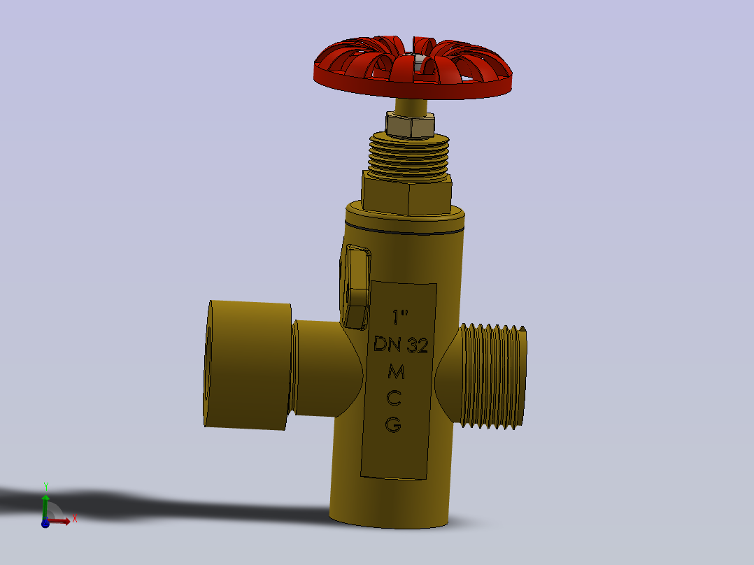 锅炉水位计主视图
