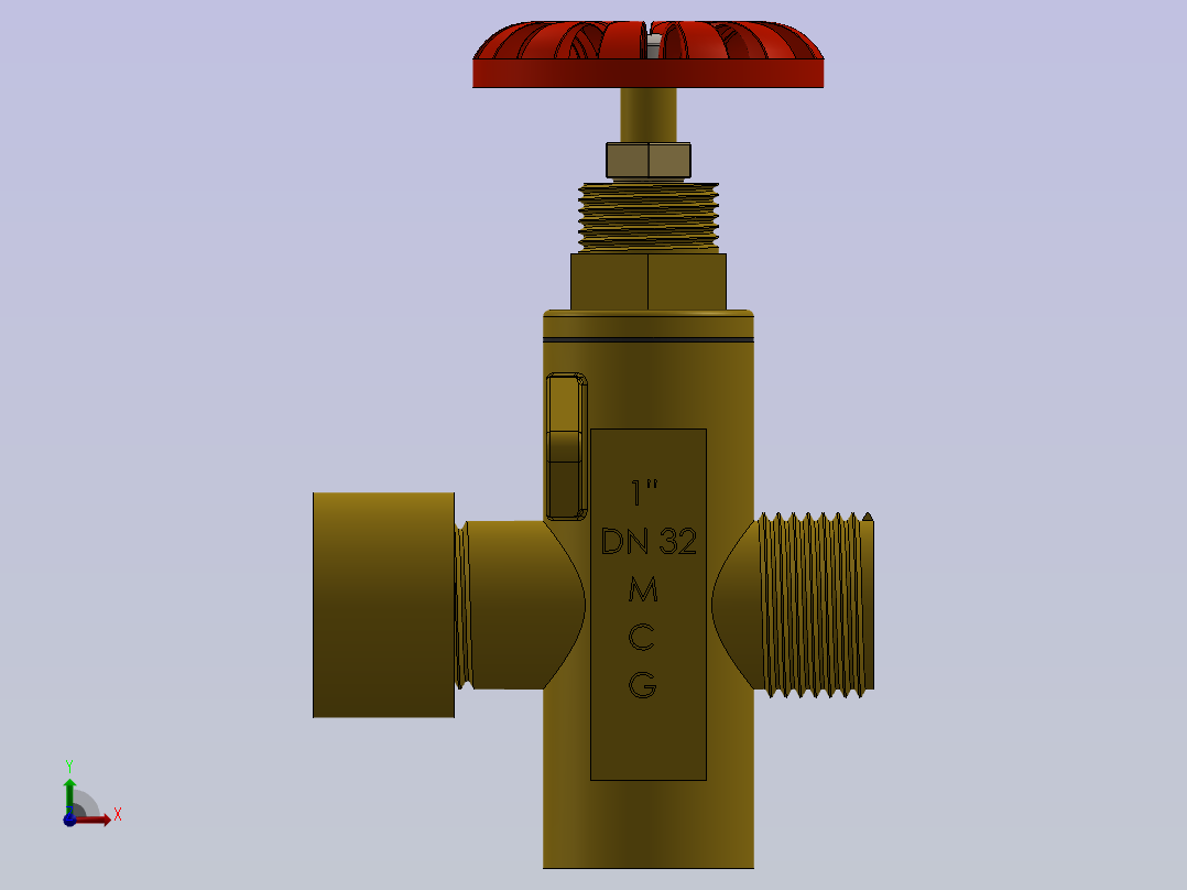 锅炉水位计前视图