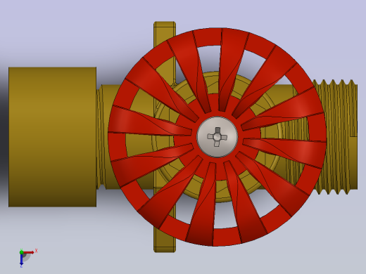 锅炉水位计俯视缩略图