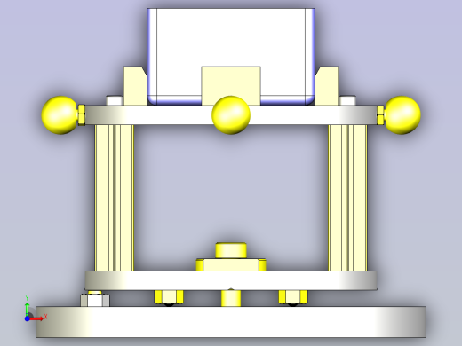 一款简易分度工作台3D图纸前视缩略图