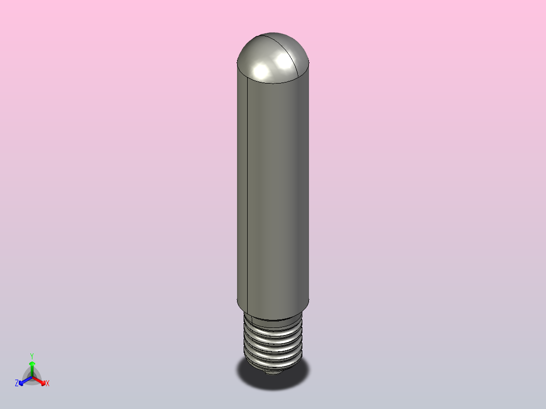 led白炽灯爱迪生主视图