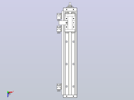 钢基模组TPA-KSR-5002C-300A1-M-H0S2俯视缩略图
