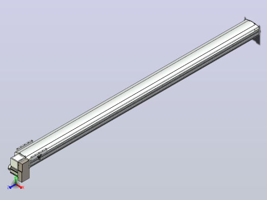 皮带直线轴半封闭可选导轨TPA-HNB-220D-176-L3050-RP-C-P1K-N3