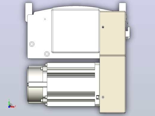 皮带直线轴半封闭可选导轨TPA-HNB-220D-176-L3050-RP-C-P1K-N3前视缩略图