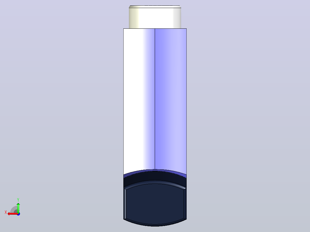 吸入器后视图