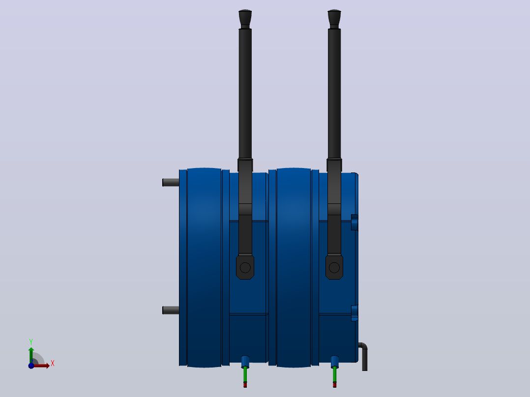 MD-D型电磁圆盘式制动器_MD11-D-25-RL-DC24V前视图