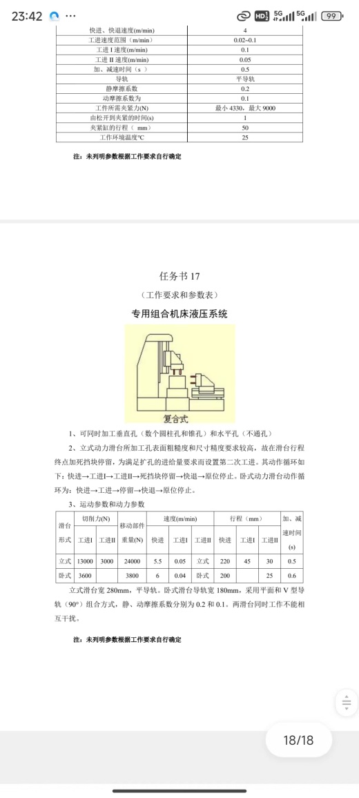 专用组合机床液压系统设计（F=13KN）（CAD+说明书）缩略图