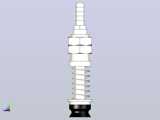PFTS-10A标准立向真空吸盘[PFTS-10A-10-N]右视缩略图