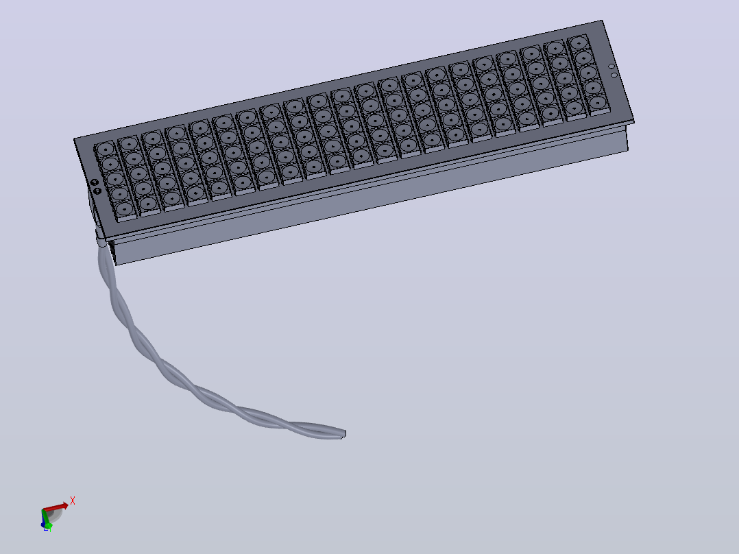 带5050个LED的SMD LED面板主视图