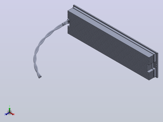 带5050个LED的SMD LED面板正等轴测缩略图