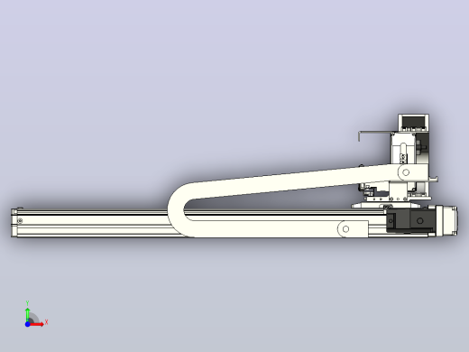 XYGT210-A3-550-200-M-C-0001丝杆模组 XY悬臂 负载2-5KG 内嵌式 XYGT210-A3 替换TOYO直线模组前视缩略图