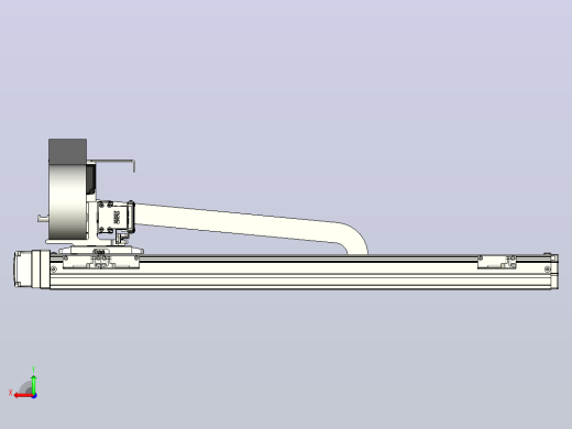 XYGT210-A3-550-200-M-C-0001丝杆模组 XY悬臂 负载2-5KG 内嵌式 XYGT210-A3 替换TOYO直线模组后视缩略图