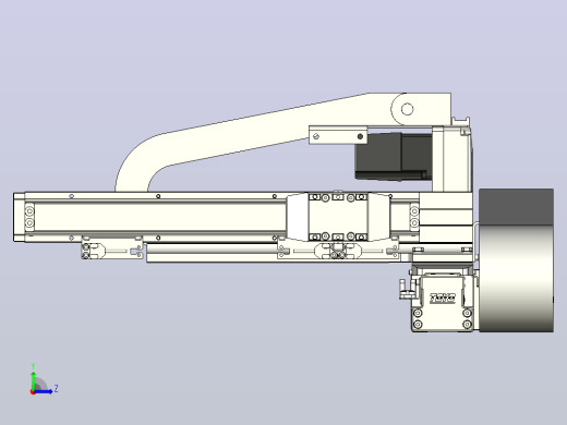 XYGT210-A3-550-200-M-C-0001丝杆模组 XY悬臂 负载2-5KG 内嵌式 XYGT210-A3 替换TOYO直线模组左视缩略图
