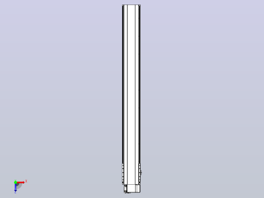 皮带直线轴半封闭可选导轨TPA-HNB-202D-140-L1650-RP-Y-P75-N3俯视缩略图