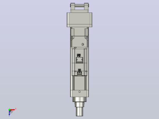 轻载电动缸TPA-ESR80-2510C-L150-MR-CB-W-P75-JX-C3俯视缩略图