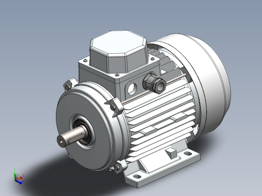 电机 1.1 KW 3400 rpm
