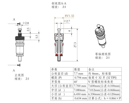 工程卡车轮胎气门芯缩略图