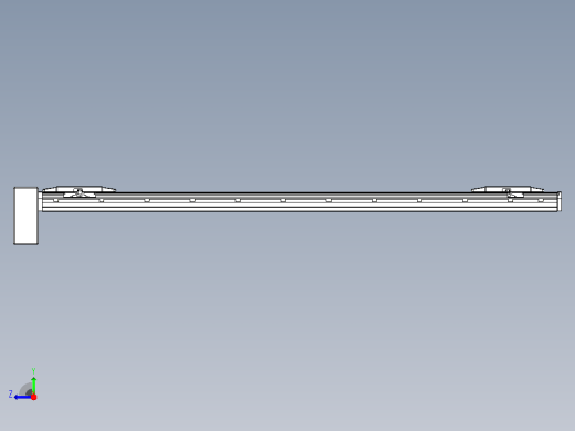 皮带直线轴双滑块型TPA-GCBS-150-P80-L575-RP-M75-N3右视缩略图